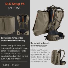 VORN Tasche L70 Load Bag Ash Green