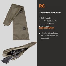 VORN Waffenschutzhülle RC Riffle Cover 100cm Ash Green