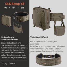 VORN Tasche P6 Pouch 6L Ash Green