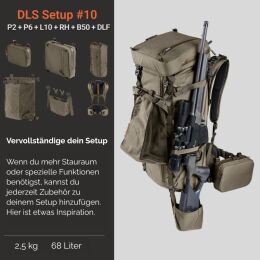 VORN Tasche P2 Pouch 2L Ash Green