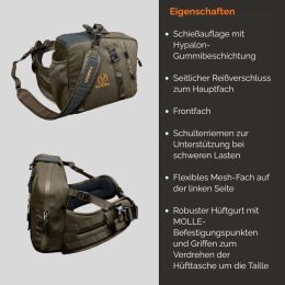 VORN Hüfttasche mit Gewehrauflage SR10 Ash Green