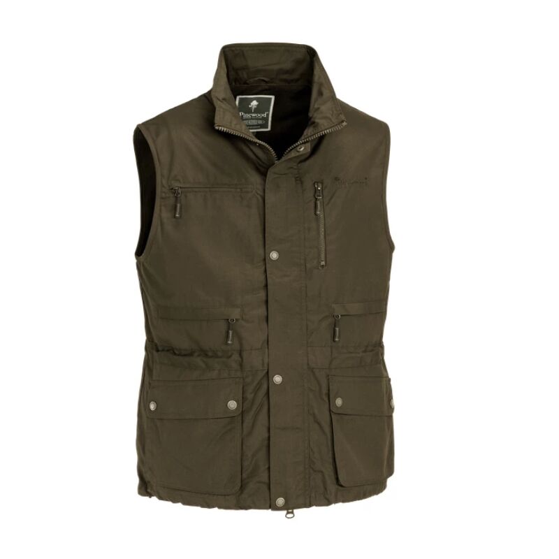 Pinewood Herrenweste Tiveden Dunkel Oliv 3XL