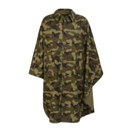 Rascher Camo-Wende-Lodenkotze Wetterfleck "Prestige" Camouflage/Oliv M