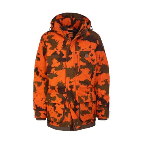 Rascher Herren Lodenjacke mit Kapuze Prestige Signal Camo