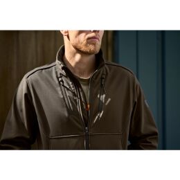 H&auml;rkila Herren Softshelljacke Scandinavian Willow green/Shadow brown M