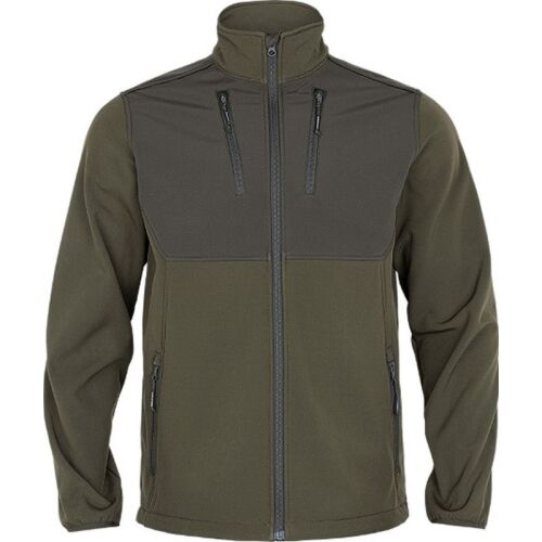 Härkila Herren Softshelljacke Scandinavian Willow green/Shadow brown L
