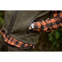 H&auml;rkila Herren Fleeceweste Kalix Willow green/Shadow brown 3XL