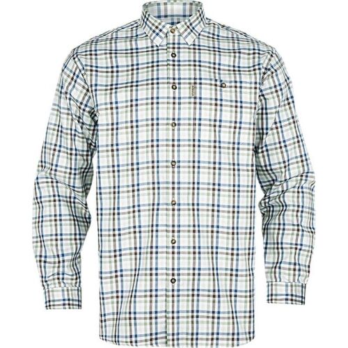 Härkila Herren Hemd Milford Sea blue 3XL