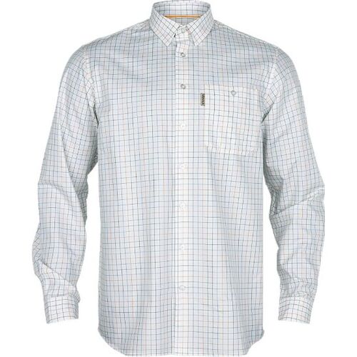 Härkila Herren Langarmshirt Portfield Mandarin check XL