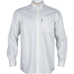 H&auml;rkila Herren Langarmshirt Portfield Mandarin check XL