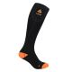 Alpenheat Beheizte Socken App-Bedienung Schwarz/Orange