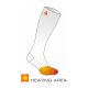 Alpenheat Beheizte Socken App-Bedienung Schwarz/Orange