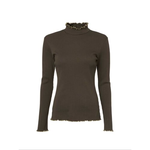 Chevalier Damen Pullover Kelly Leather Brown 42