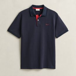 Gant Herren Poloshirt Regular Contrast Piqué