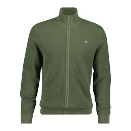 Gant Herren Strickjacke mit Mikrostruktur