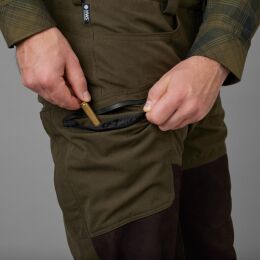 H&auml;rkila Herren Lederhose Driven Hunt HWS Willow green/Shadow brown 50 Standard"