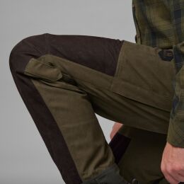 H&auml;rkila Herren Lederhose Driven Hunt HWS Willow green/Shadow brown 50 Standard"