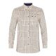 Seeland Herren Oxford Hemd Classic Blue/Merlot Check XL