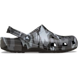 Crocs Unisex Clog Classic Camouflage Black Slate Grey M9W11/42-43