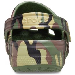 Crocs Unisex Clog Classic Camouflage Army Green Multi M11/45-46