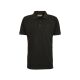 Hubertus Herren Polo Shirt mit Stick "Hirsch" Schwarz