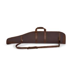 Waidmanns Leder/Canvas Futteral Amos Braun/Braun