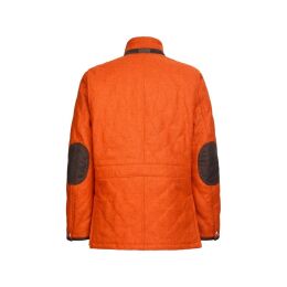 Rascher Herren Signal-Loden-Steppjacke Jakko Deluxe Thinsulate&reg; Orange-Melange 50