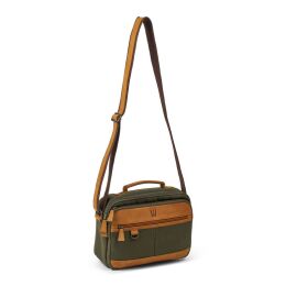 Waidmanns Leder/Canvas Umh&auml;ngetasche