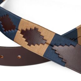 Waidmanns Unisex Polog&uuml;rtel Blau Beige