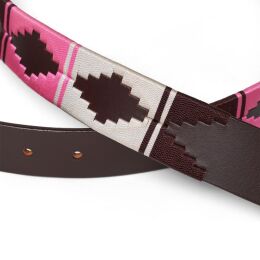 Waidmanns Unisex Polog&uuml;rtel Pink Wei&szlig;