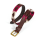 Waidmanns Unisex Pologürtel Marley Pink Weiß