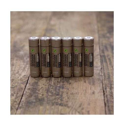 Seissiger Lithium-Ionen-Akku 18650 6 Stück