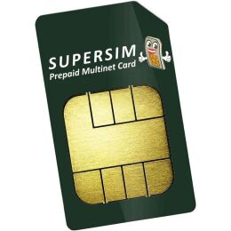 Seissiger SUPERSIM Prepaid-Multinetzkarte für...