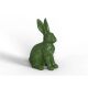 Engels Kerzen Gelackte Objektkerze Hase Glanz-Lack Olive