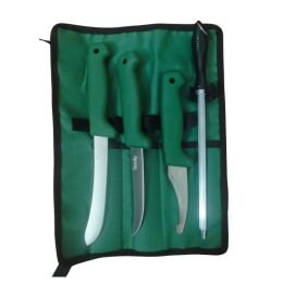 Tendy Messer Schlachtset 3-tlg.Gr&uuml;n