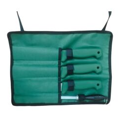 Tendy Messer Schlachtset 3-tlg.Gr&uuml;n