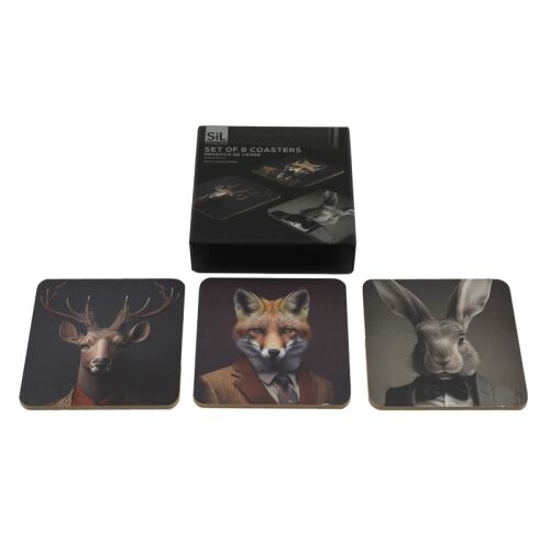 Untersetzer Set WILD GENTLEMEN