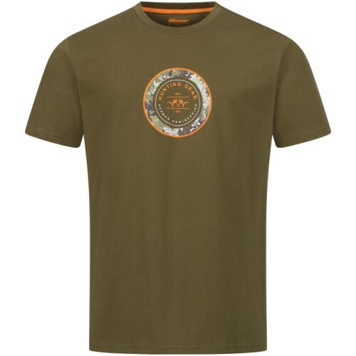 Blaser Herren Argali Ring T 26 T-Shirt Dunkel Oliv-M