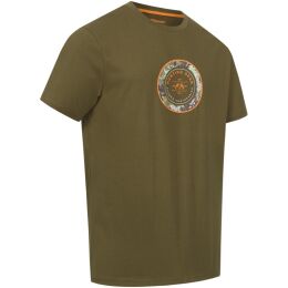 Blaser Herren Argali Ring T 26 T-Shirt Dunkel Oliv-M