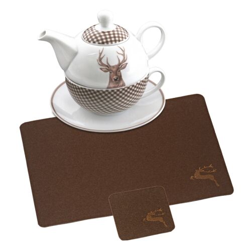 Geschenkset Hirsch: »Tea for one« inklusive...