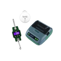 Tendy Set 3 - Etikettendrucker, Digitale Waage, Reifungstimer