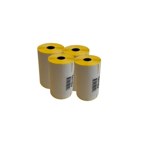 Tendy 4er Set Etiketten Scriptor Weiß 76 x 50 mm