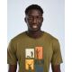 Pinwood Herren T-Shirt Hunting Olive Melange