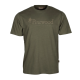 Pinewood Herren T-Shirt Outdoor Life dunkel Grün