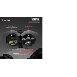ThermTec Binokular W&auml;rmebild - Nachtsichtger&auml;t Ventus 635L mit LRF