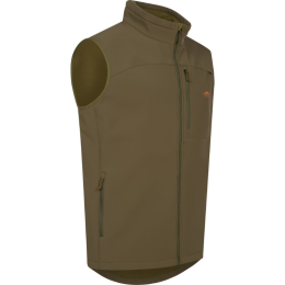Blaser Herren Weste Chase Softshell Dunkeloliv