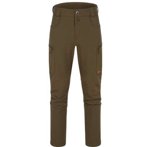 Blaser Herren Hose Chase Shoftshell Dunkeloliv