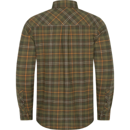 Blaser Herren Hemd Julian Flanell Grün/Offwhite/Orange