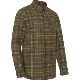 Blaser Herren Hemd Julian Flanell Gr&uuml;n/Offwhite/Orange