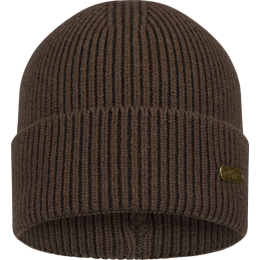 Blaser Unisex Rib Beanie Tommy Dunkelbraun